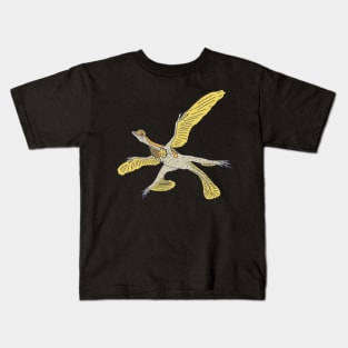Microraptor - Dinosaur Species - Prehistoric Reptile Kids T-Shirt